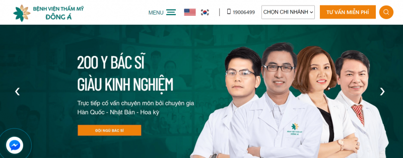 thẩm mỹ viện bình dương