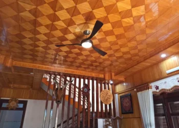 Thi công trần gỗ Đồng Nai