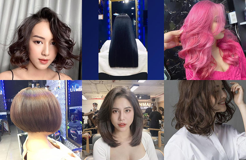 tiệm làm tóc đẹp ở Biên Hòa Beauty Salon Hạnh Vũ