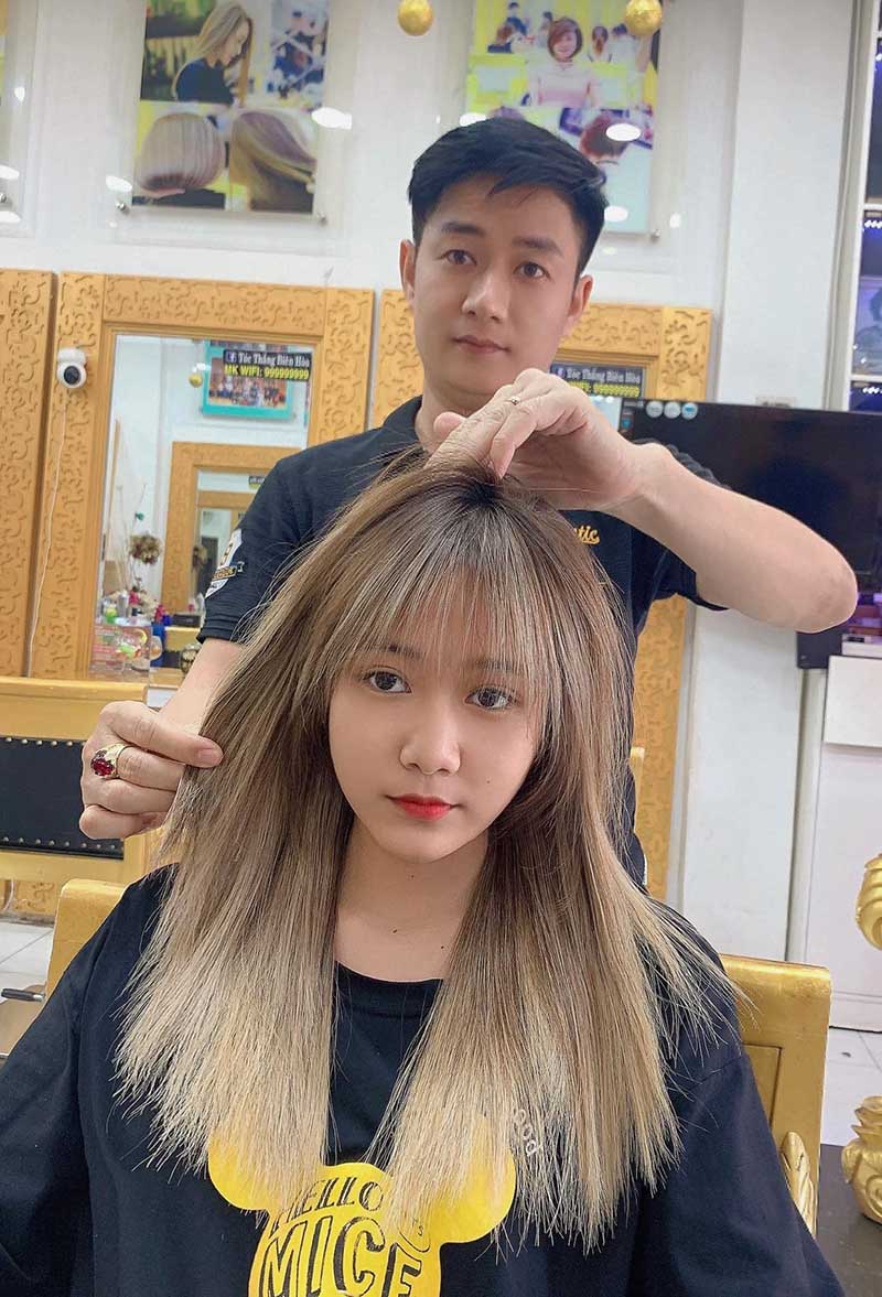 tiệm làm tóc đẹp ở Biên Hòa Tóc Thắng Bình Đa