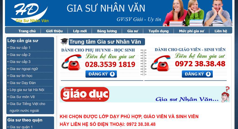 Gia Sư Nhân Văn