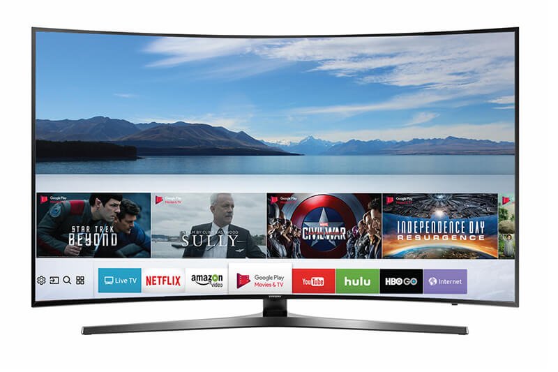 tv tốt bán chạy Smart Tivi Cong Samsung 55 inch UA55MU6500