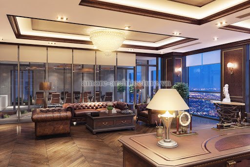 thiết kế nội thất phòng làm việc