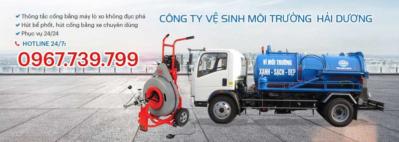 Hút Bể Phốt Tại Hải Dương 