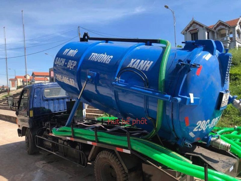 hút bể phốt tại Hải Dương