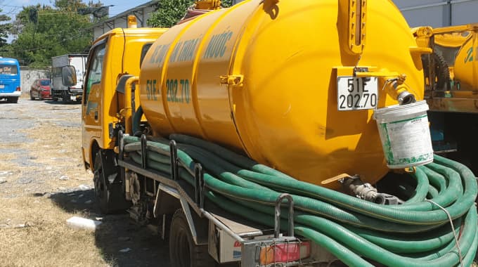 hút bể phốt tại Hải Dương