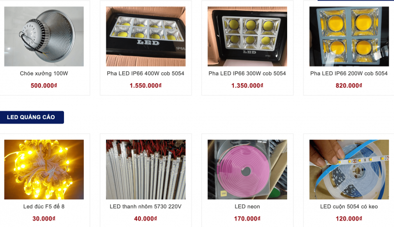 đèn Led Hải Phòng đèn Led Hải Phòng