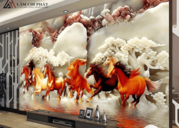 Tranh dán tường 3D Bình Dương