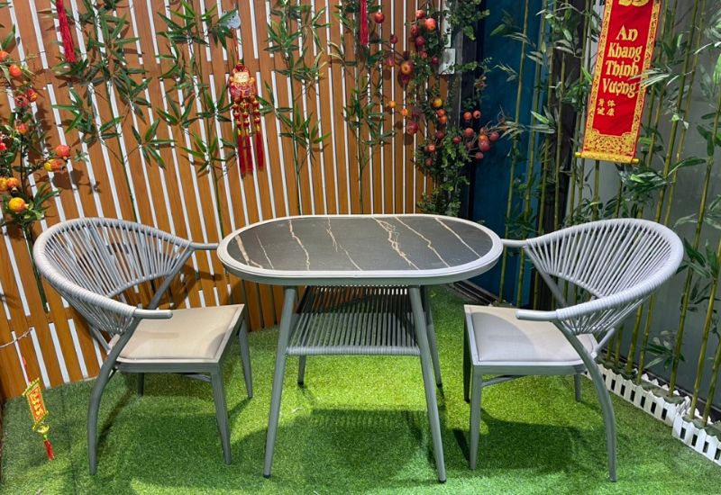 bàn ghế ngoài trời Hà Nội