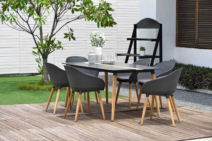 bàn ghế ngoài trời TPHCM Công Ty Kiến Trúc An Mộc