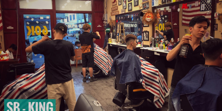 cắt tóc nam Biên Hòa SB-King Barber Shop