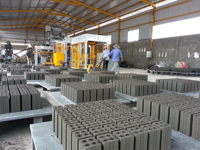 gạch không nung Bình Dương Gạch Block Mạnh Quân