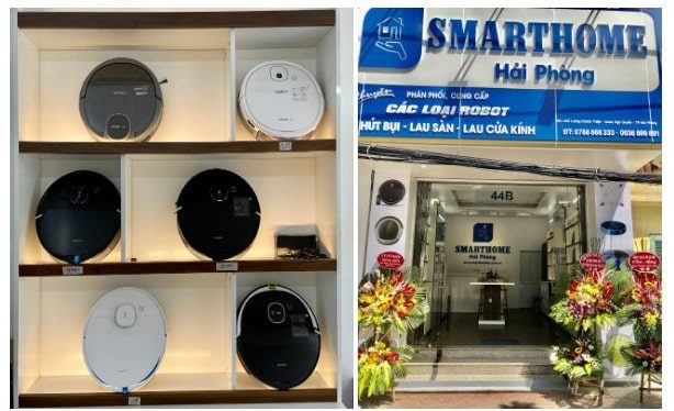 Robot hút bụi Hải Phòng SmartHome HP