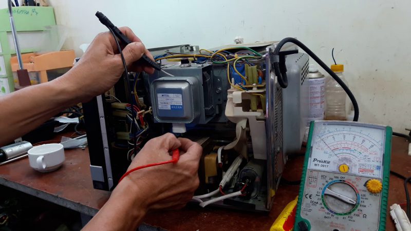 sửa chữa lò vi sóng tại nhà Hải Phòng Trung tâm sửa chữa điện tử điện lạnh HT.Elec