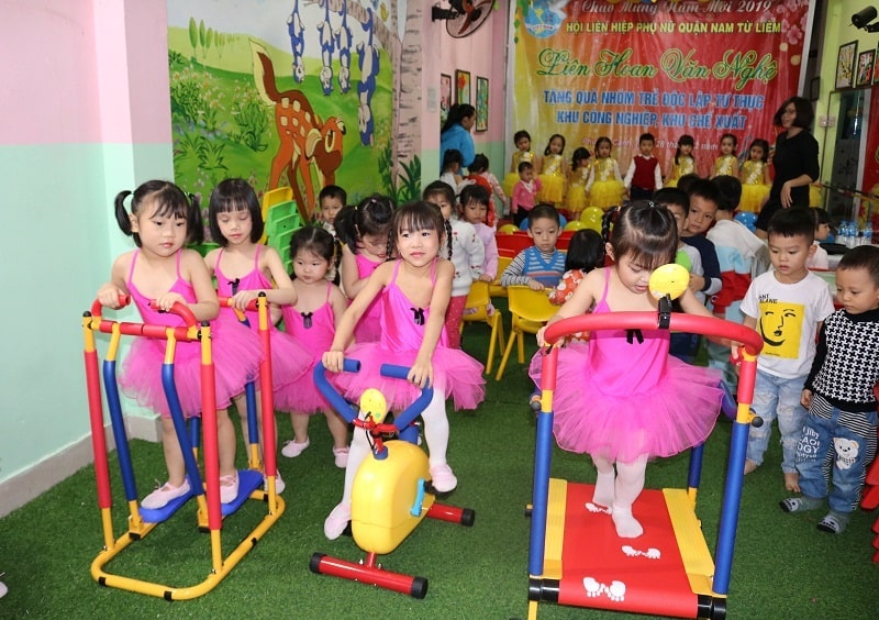 thiết bị mần non 