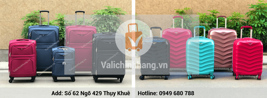 vali giá rẻ Hà Nội