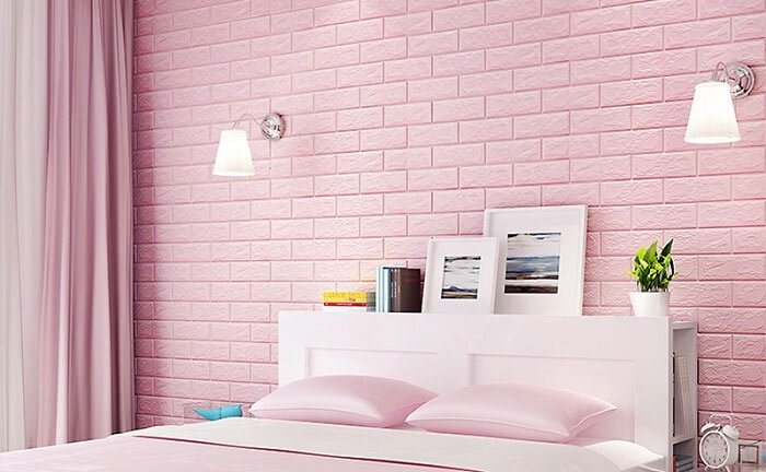 xốp dán tường Hải Phòng Xốp dán tường Hoa Việt Hàn