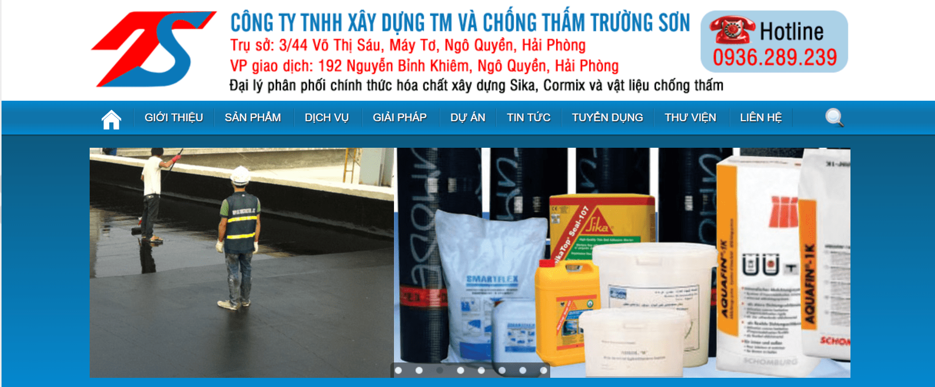 đóng tôn chống thấm Hải Phòng đóng tôn chống thấm Hải Phòng