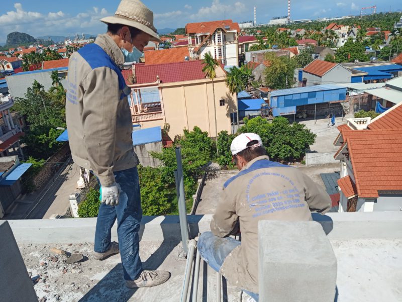 đóng tôn chống thấm Hải Phòng Công ty Cổ phần Sửa chữa Chống thấm và Xây dựng Phúc Thắng