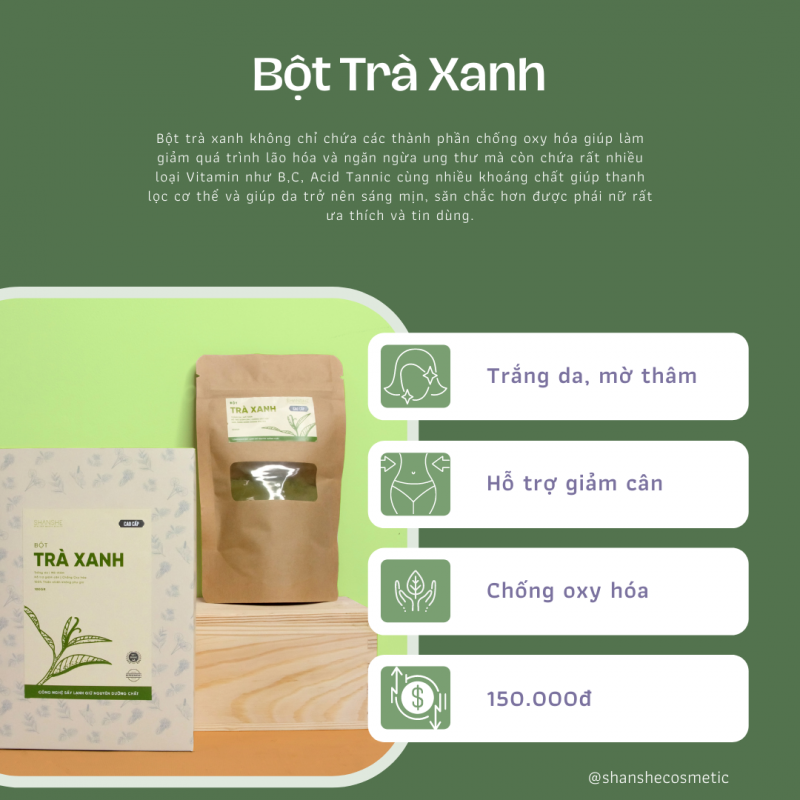 mua bột trà xanh hà nội bột trà xanh mua ở đâu