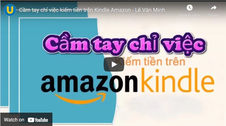 hướng dẫn kiếm tiền trên amazon