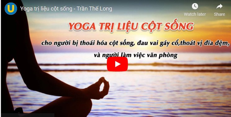 khóa học yoga chữa bệnh cột sống Yoga chữa bệnh trị liệu cho cột sống
