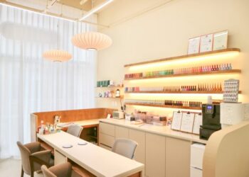 thiết kế spa tiệm nail