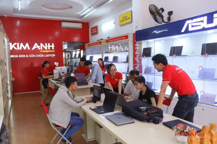 máy tính cũ Quảng Ngãi kim anh