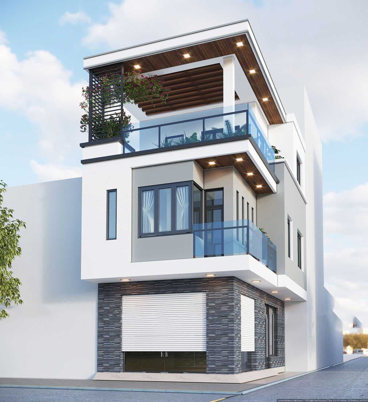 thiết kế nhà bảo lộc Shirina Home