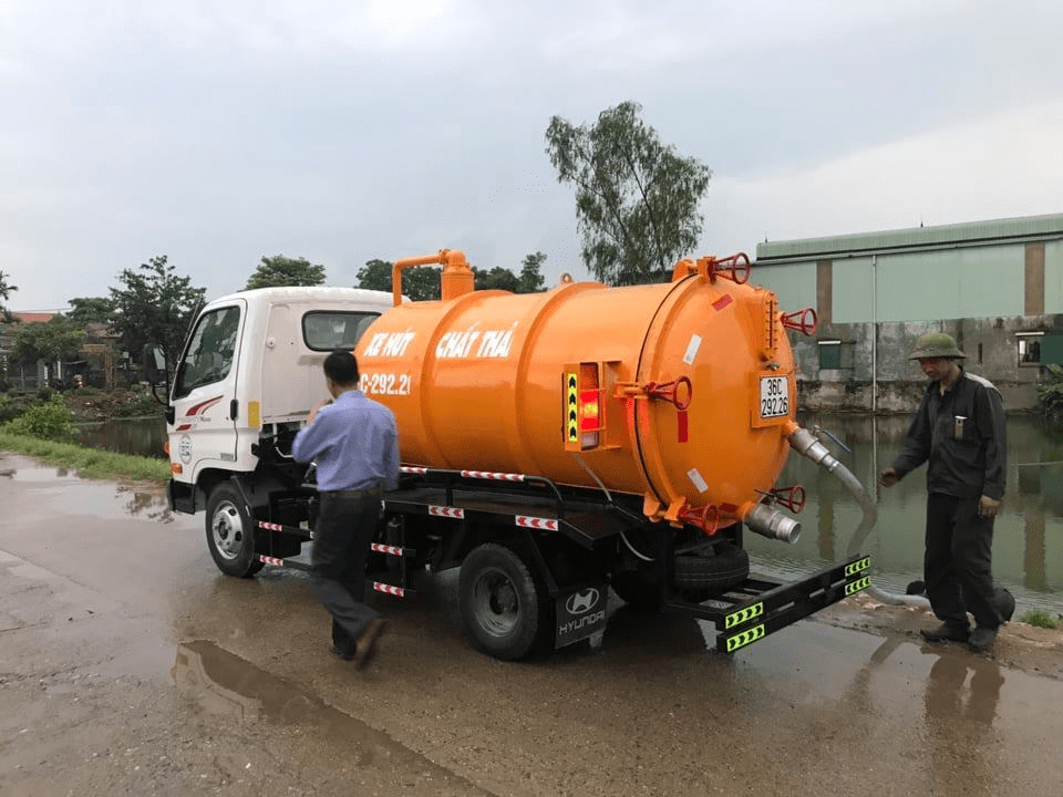 hút bể phốt giá tốt 