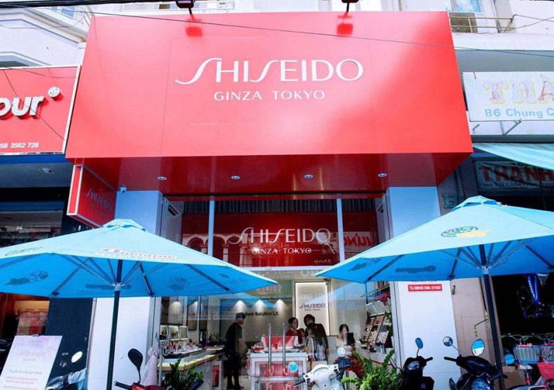 cửa hàng mỹ phẩm Nha Trang Shiseido chuyên các dòng mỹ phẩm Nhật Bản
