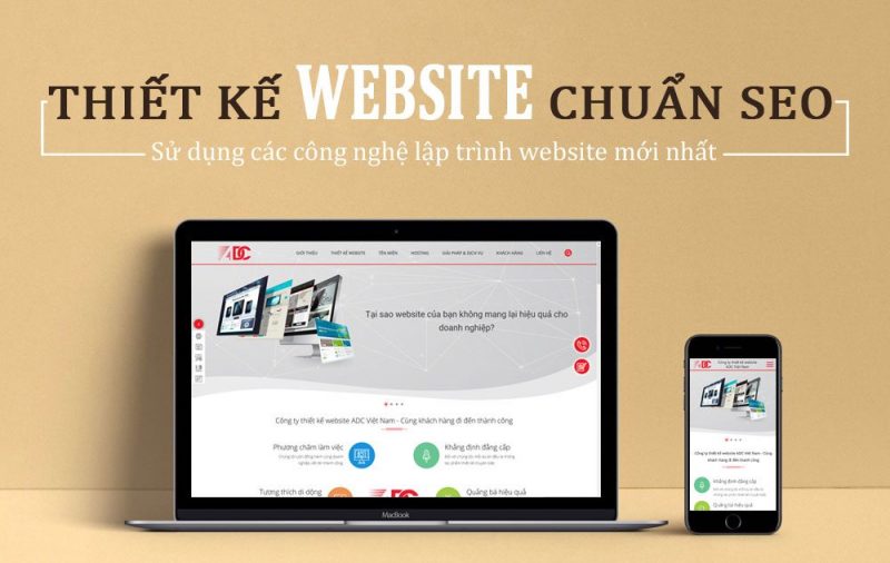 thiết kế web tại vĩnh phúc MVP Group