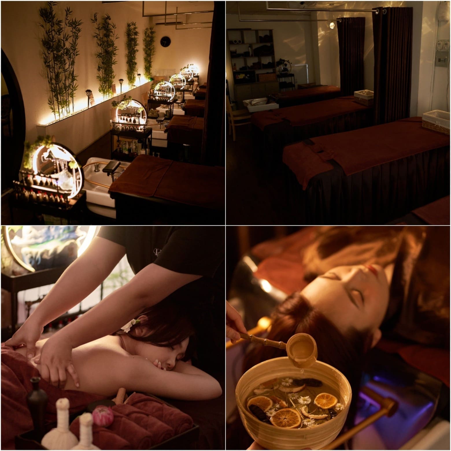 gội đầu massage thư giãn TPHCM