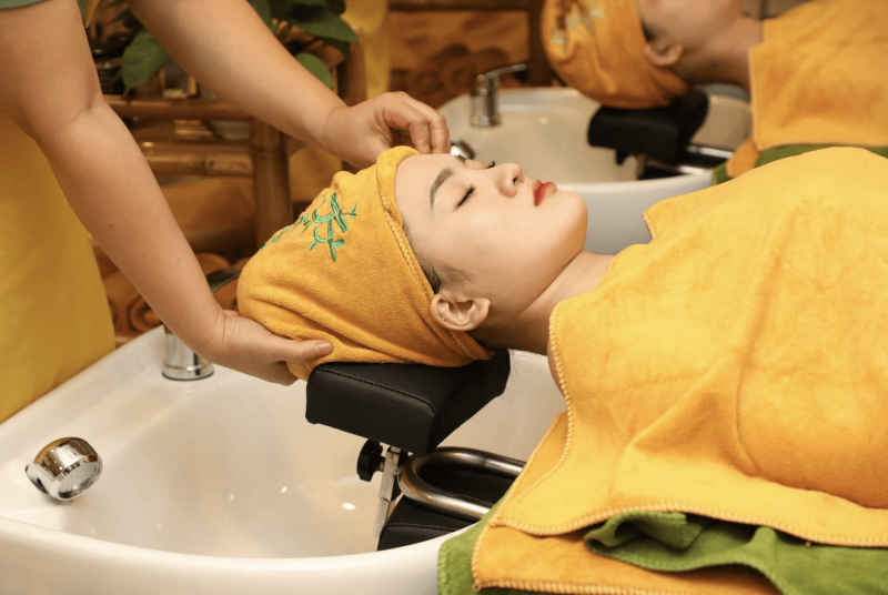 gội đầu massage thư giãn tphcm