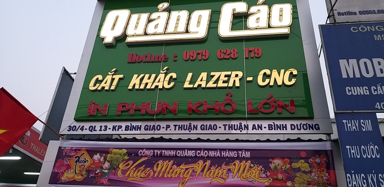 Quảng cáo Bình Phước