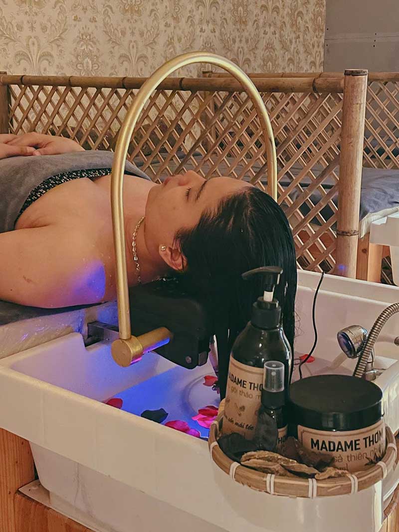 gội đầu dưỡng sinh Thủ Dầu Một Salon Gội Đầu Madame Thơm