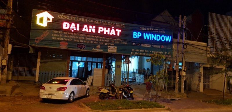 cửa hàng nhôm kính Vũng Tàu Đại An Phát