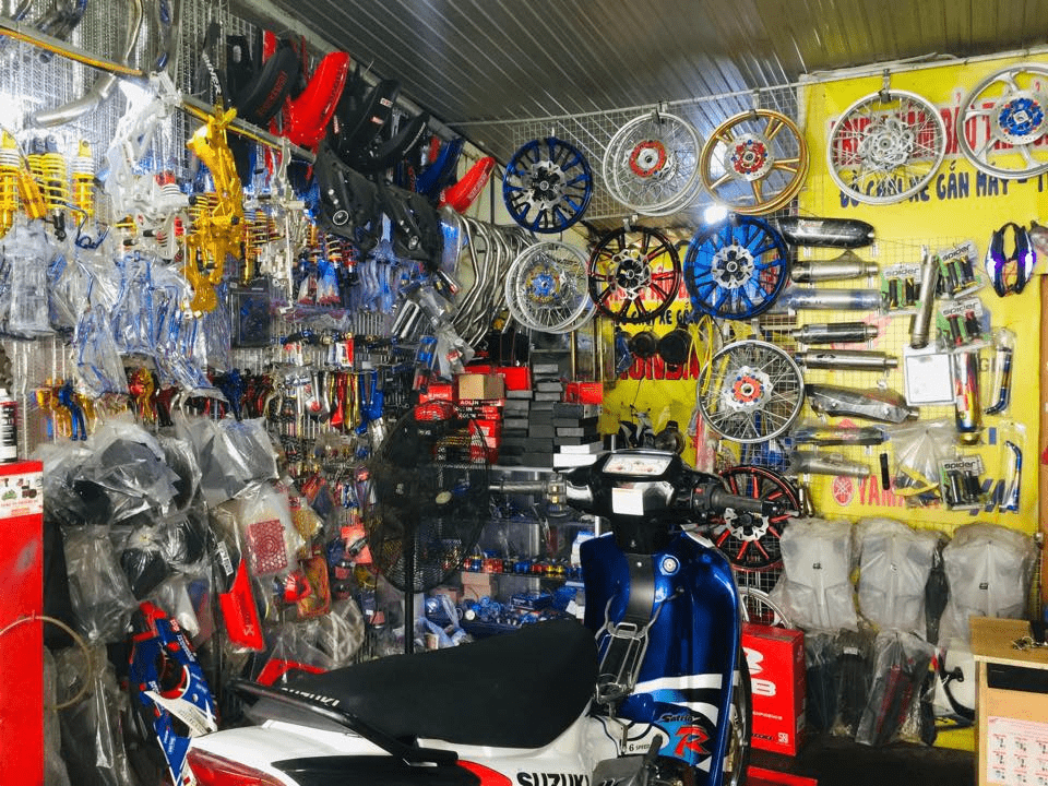 phụ tùng xe máy Tây Ninh Hùng Thông