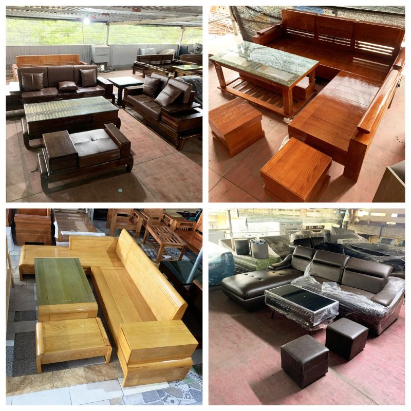 bàn ghế gỗ Thái Nguyên