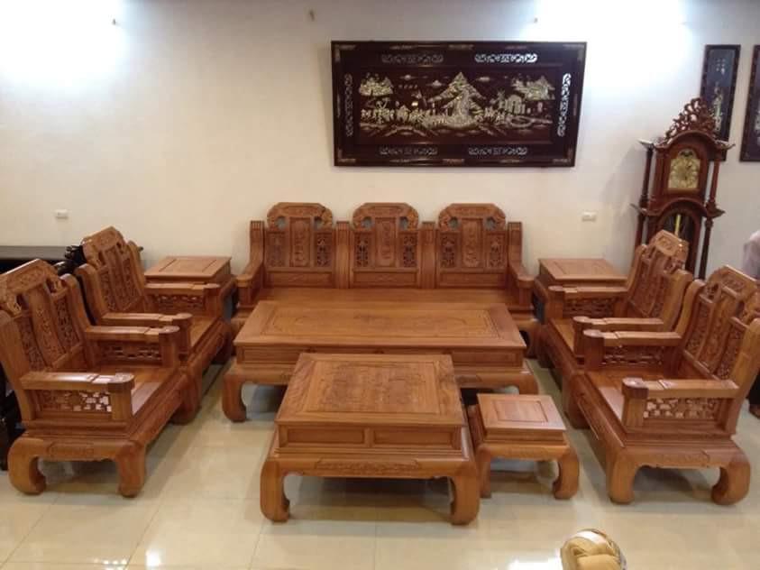 bàn ghế gỗ Thái Nguyên