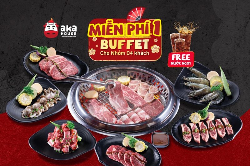 buffet mỹ tho Aka House