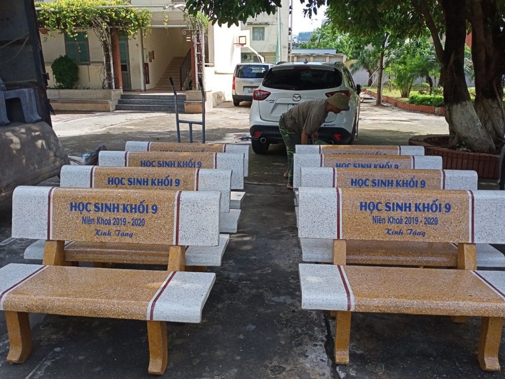 ghế đá công viên nam định ghế đá công viên nam định