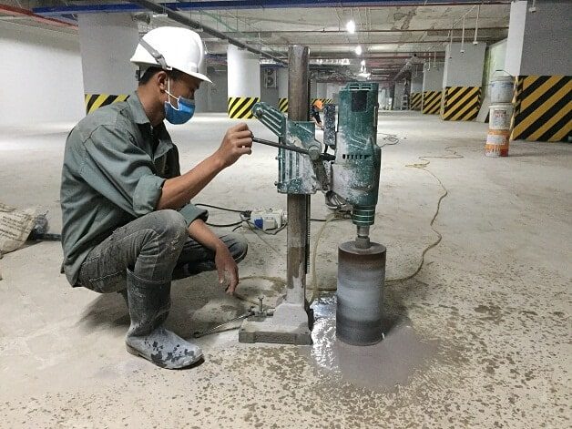 Chuyên Khoan Cắt Bê Tông Tại Hà Tĩnh