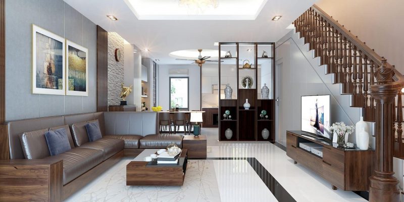 nội thất phòng khách Thái Nguyên