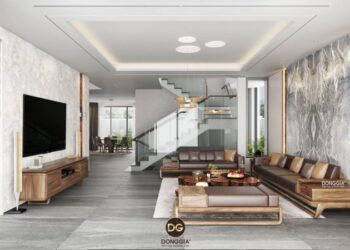 nội thất phòng khách Thái Nguyên