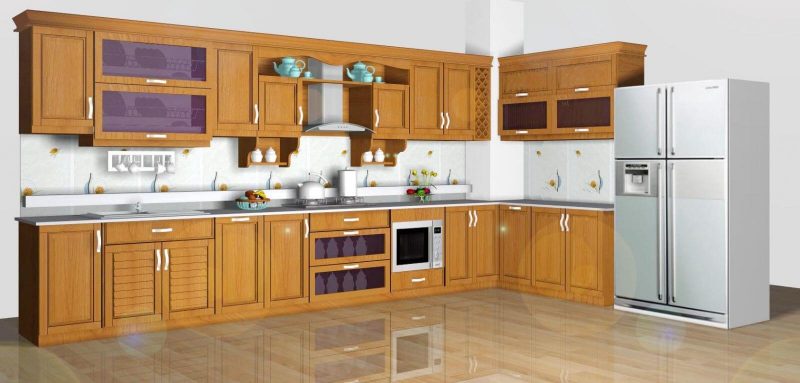 tủ bếp nhôm kính Ninh Bình Bếp Đại Việt