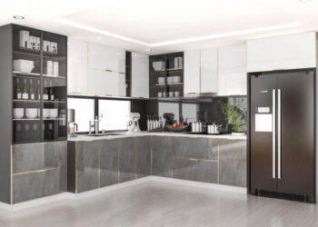 tủ bếp nhôm kính Ninh Bình