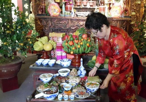 Bài cúng tất niên cuối năm Hình thức cúng trong nhà