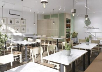 trang trí nội thất nhà hàng