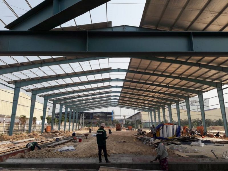 thi công nhà thép tiền chế Đà Nẵng Công Ty Zamin Steel